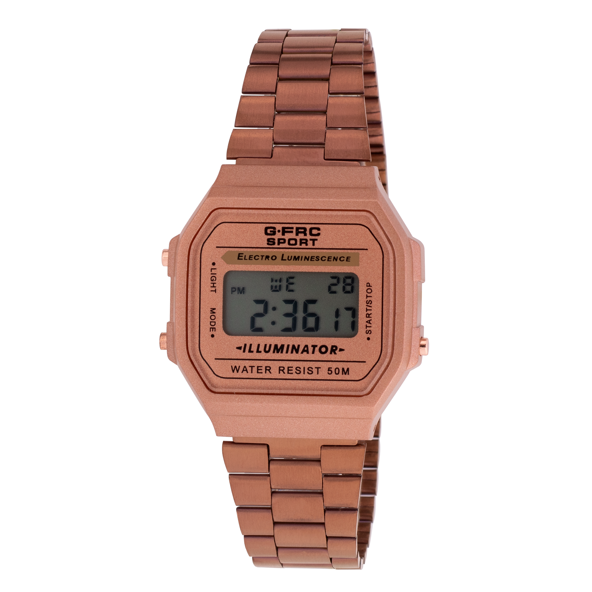 Reloj G-FORCE Unisex digital con pulso metálico ajustable