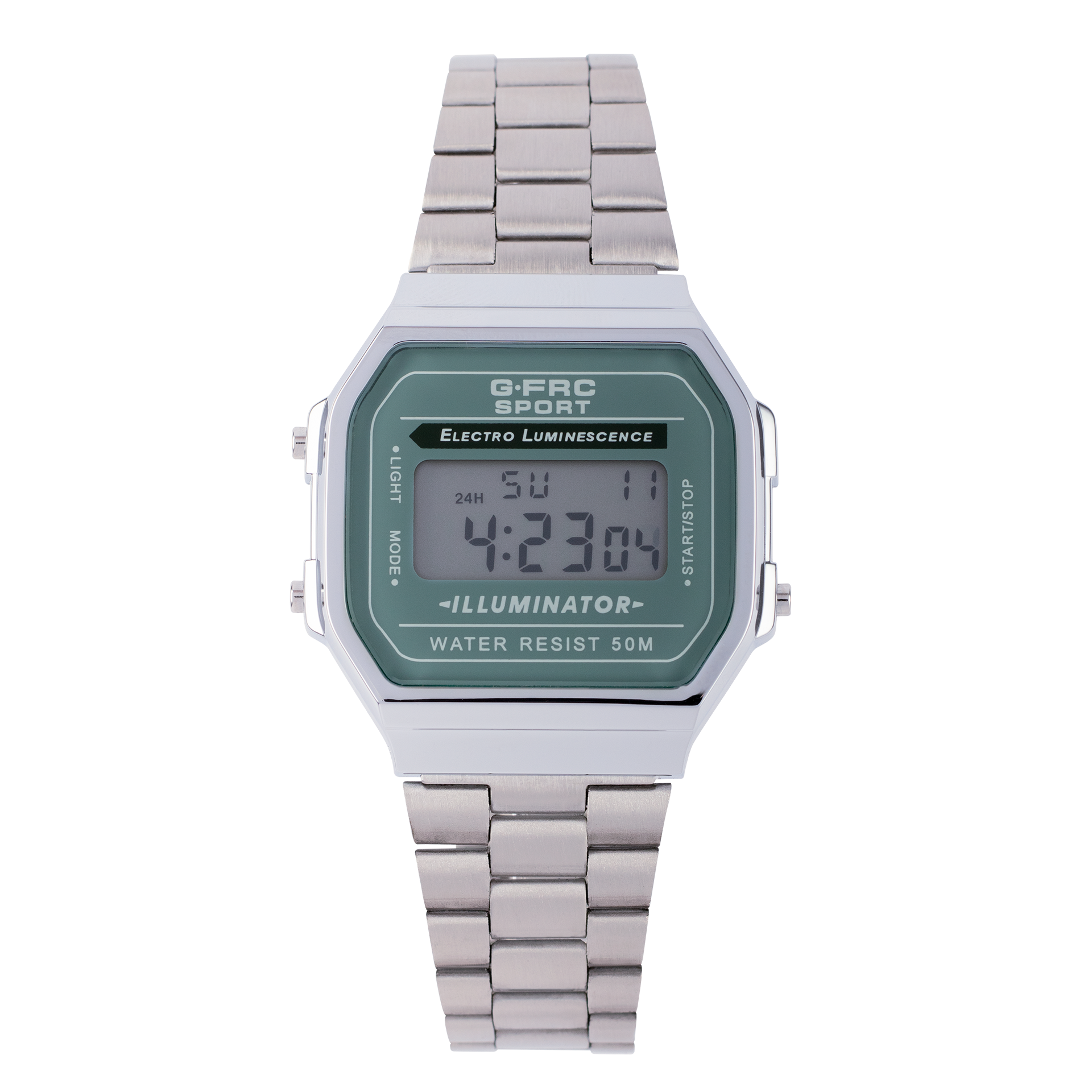Reloj G-FORCE Unisex digital con pulso metálico ajustable