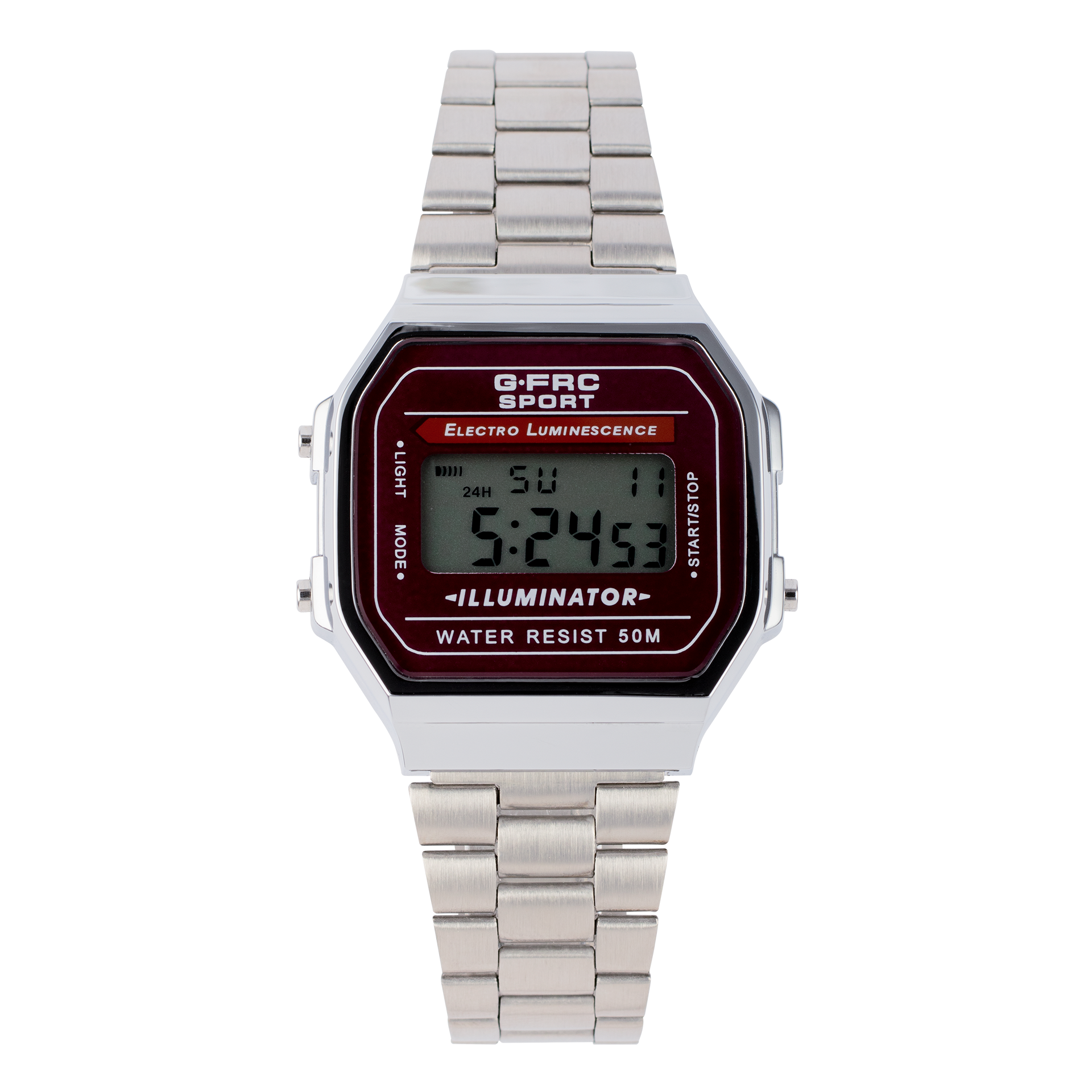 Reloj G-FORCE Unisex digital con pulso metálico ajustable