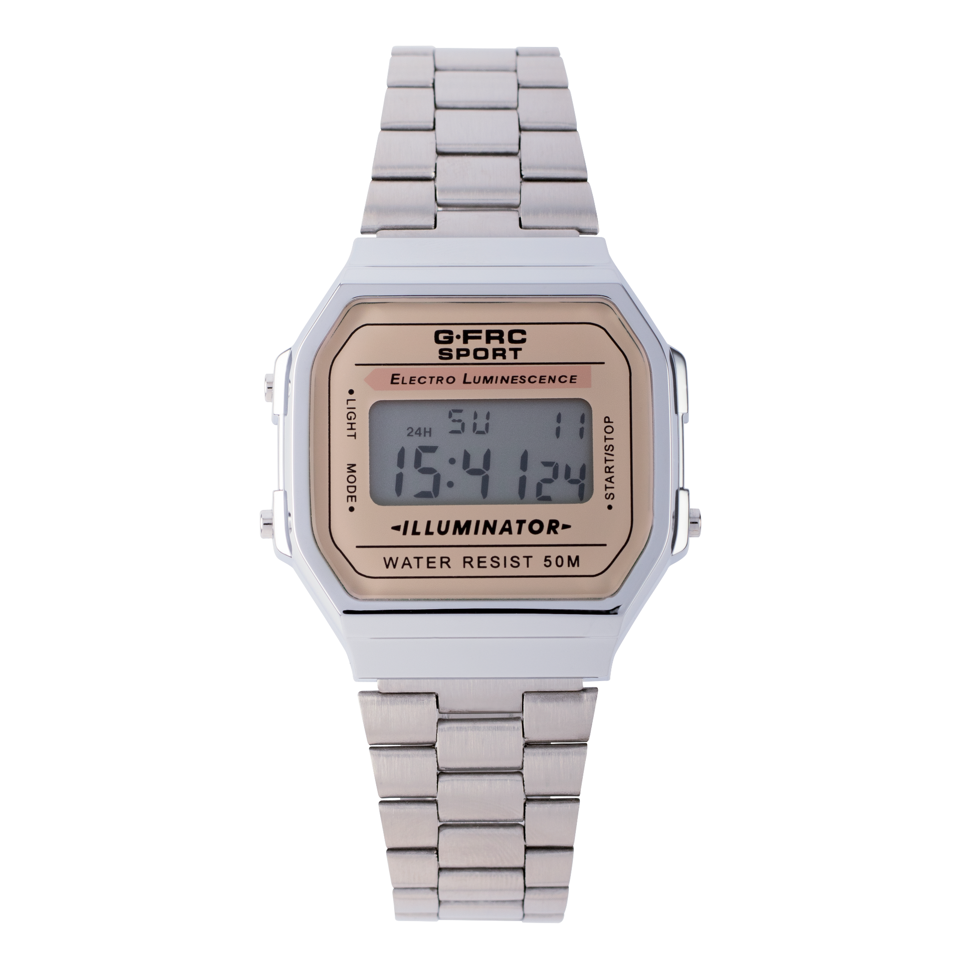Reloj G-FORCE Unisex digital con pulso metálico ajustable