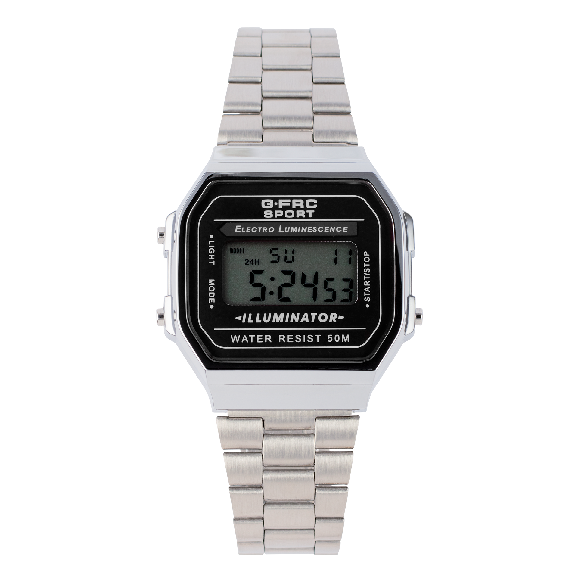 Reloj G-FORCE Unisex digital con pulso metálico ajustable