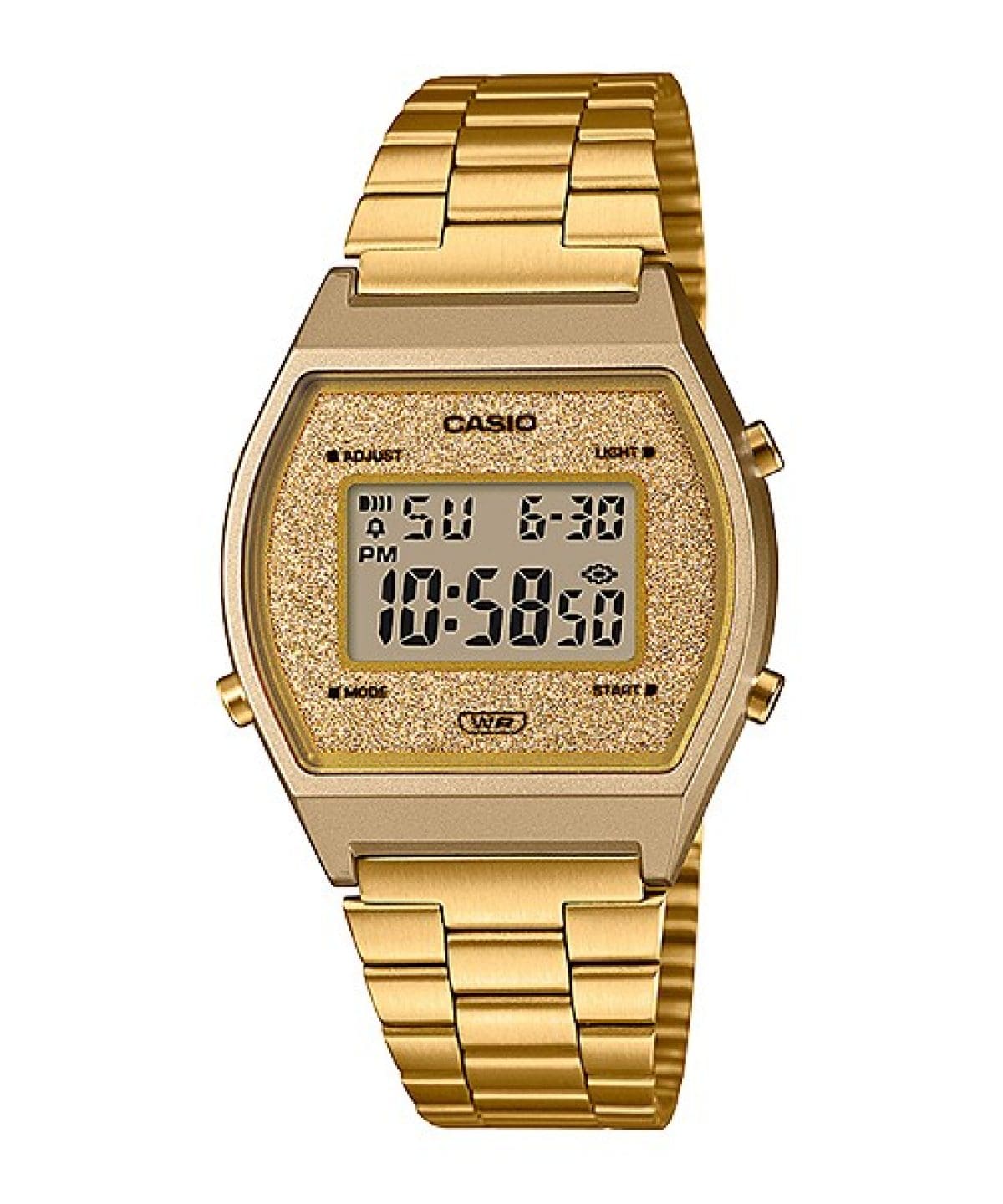 Reloj CASIO VINTAGE B-640W Unisex con pulso ajustable en acero inoxidable