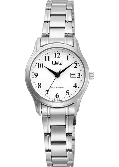 Reloj Q&Q original calendario C28A análogo para mujer