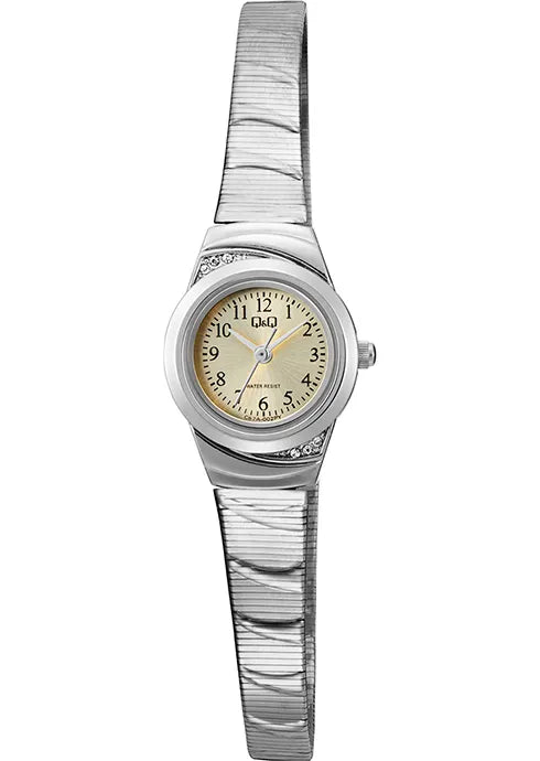 Reloj Q&Q original C67A orient metálico para mujer