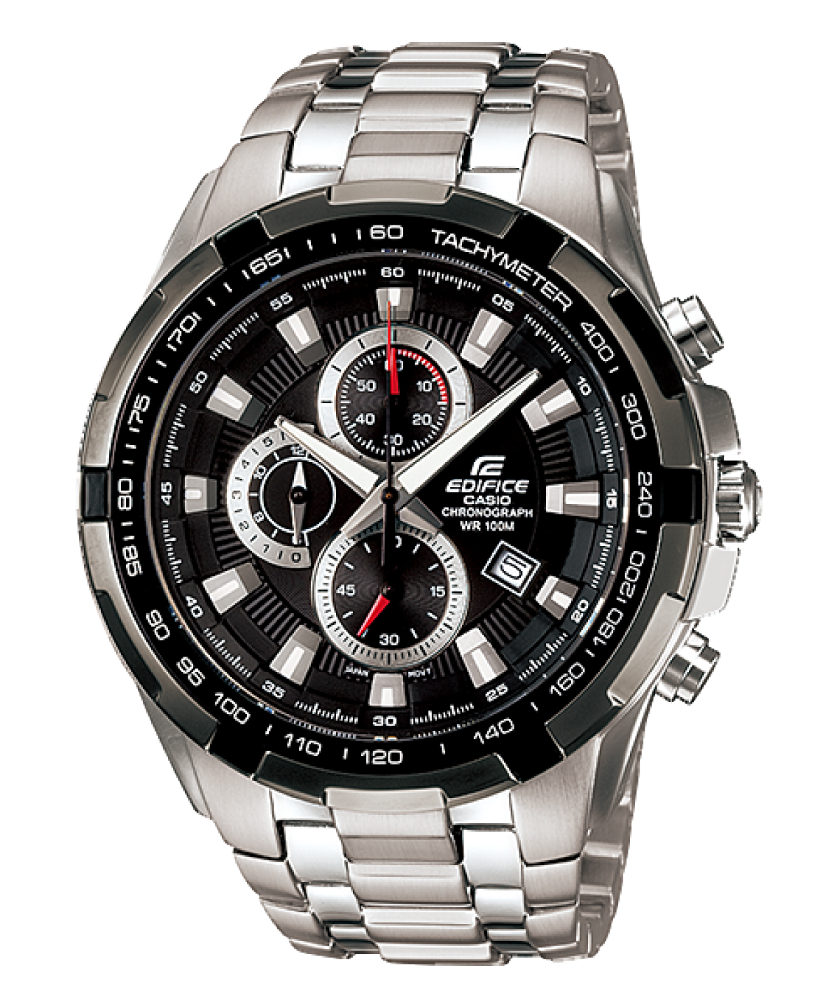 Reloj CASIO EDIFICE EF-539D de hombre con pulso en acero inoxidable