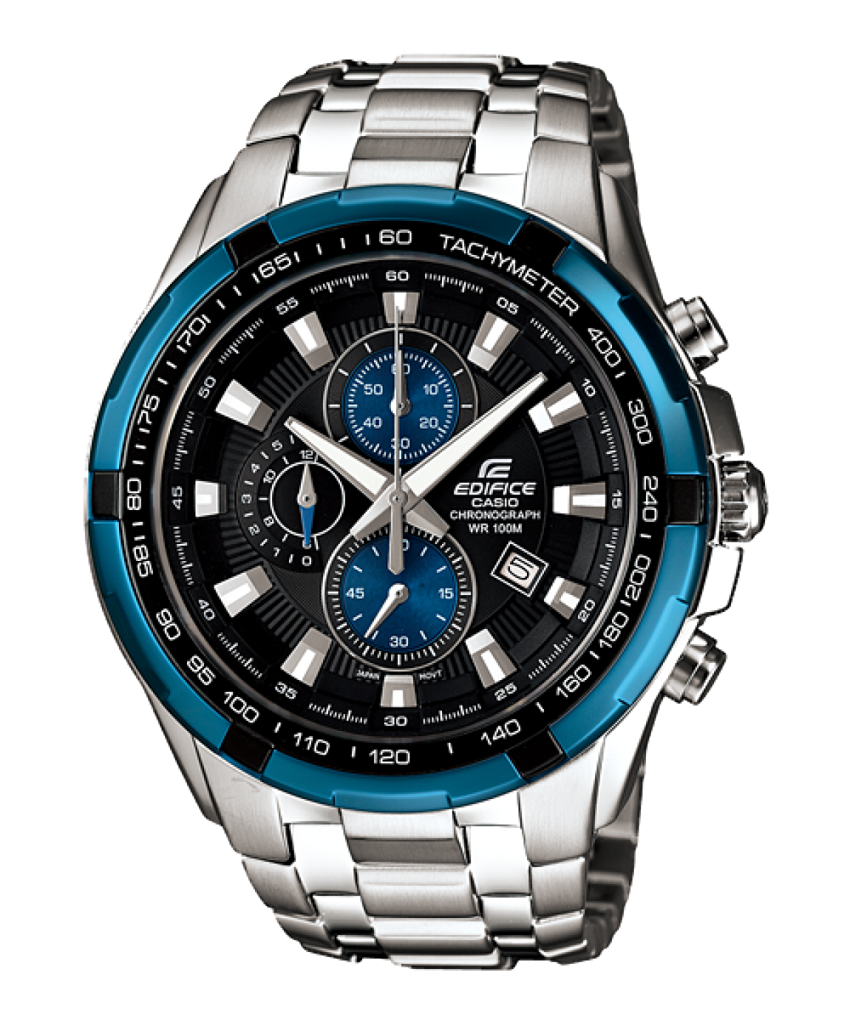Reloj CASIO EDIFICE EF-539D de hombre con pulso en acero inoxidable