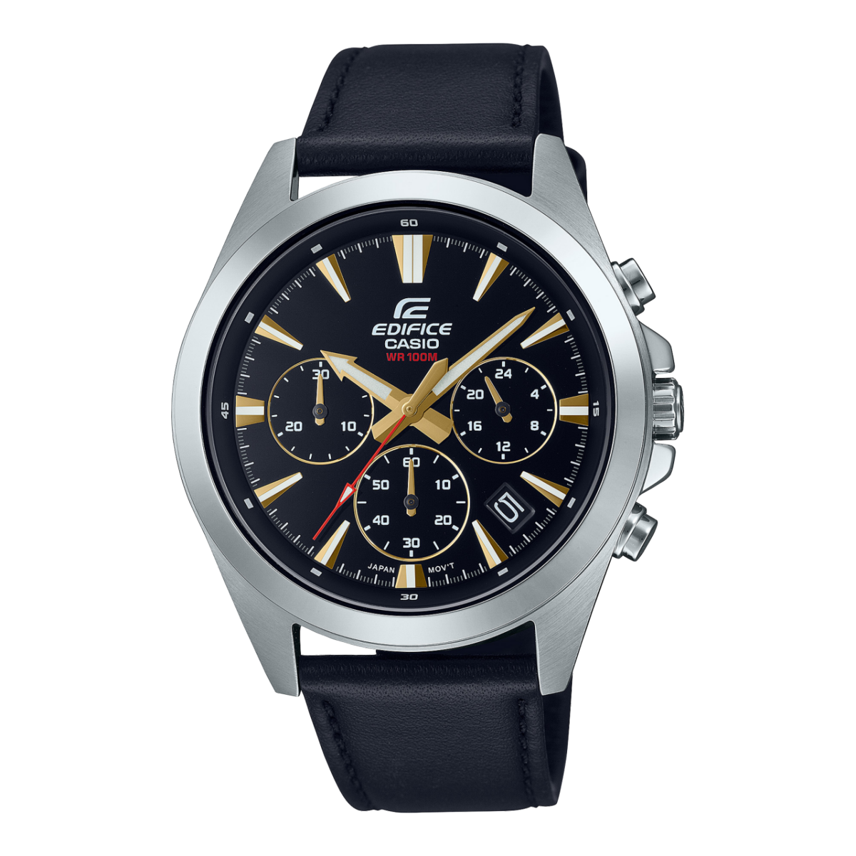 Reloj CASIO EDIFICE EFV-630 para Hombre con pulso en Acero Inoxidable o Cuero