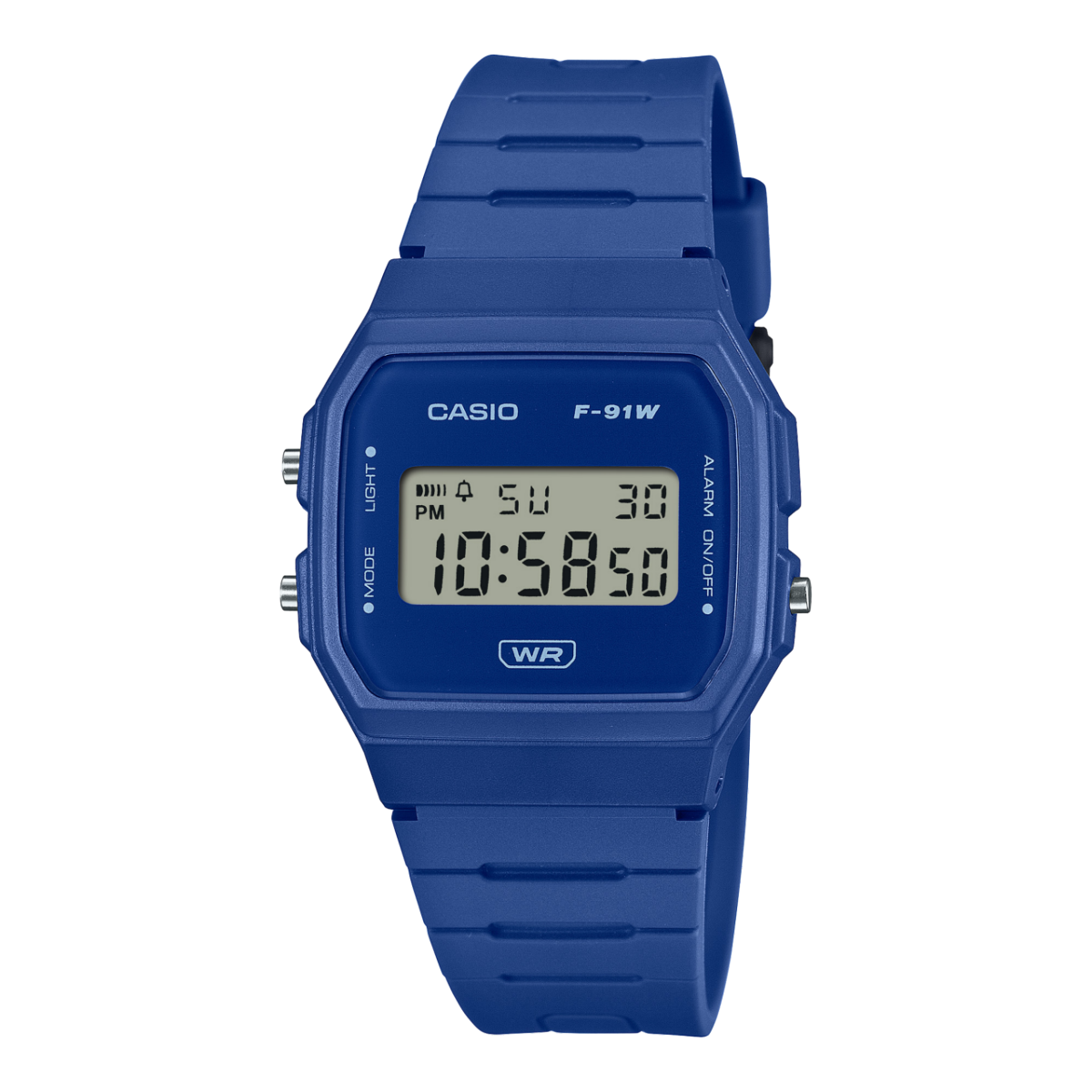 Reloj CASIO VINTAGE F-91W unisex con pulso en resina