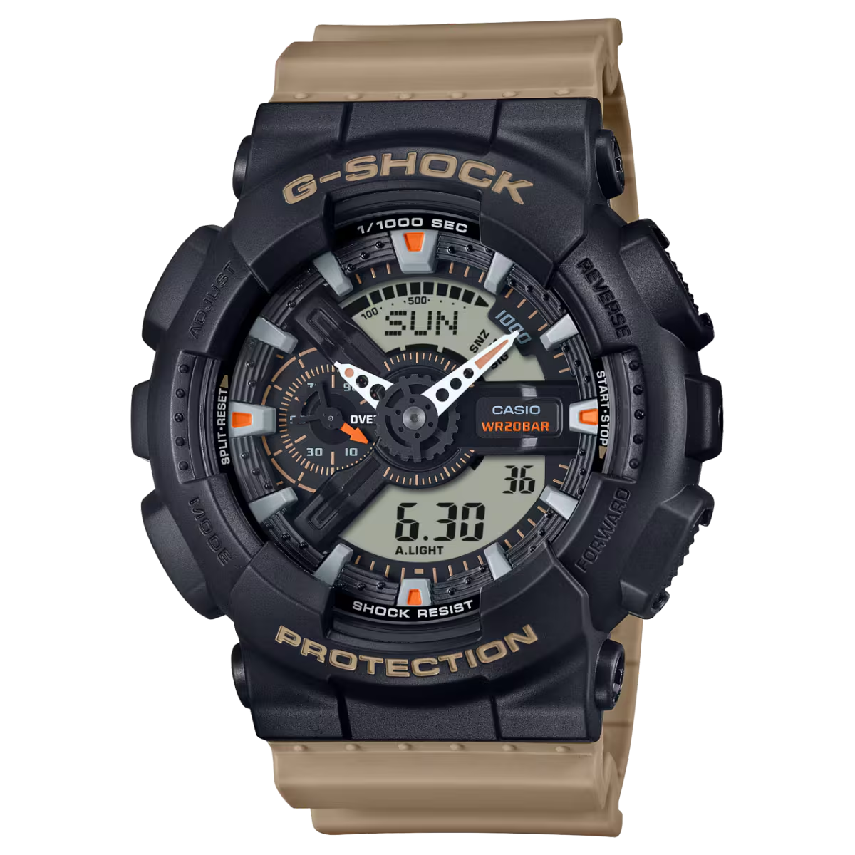 RELOJ CASIO G-SHOCK original GA-110 para hombre con pulso en resina