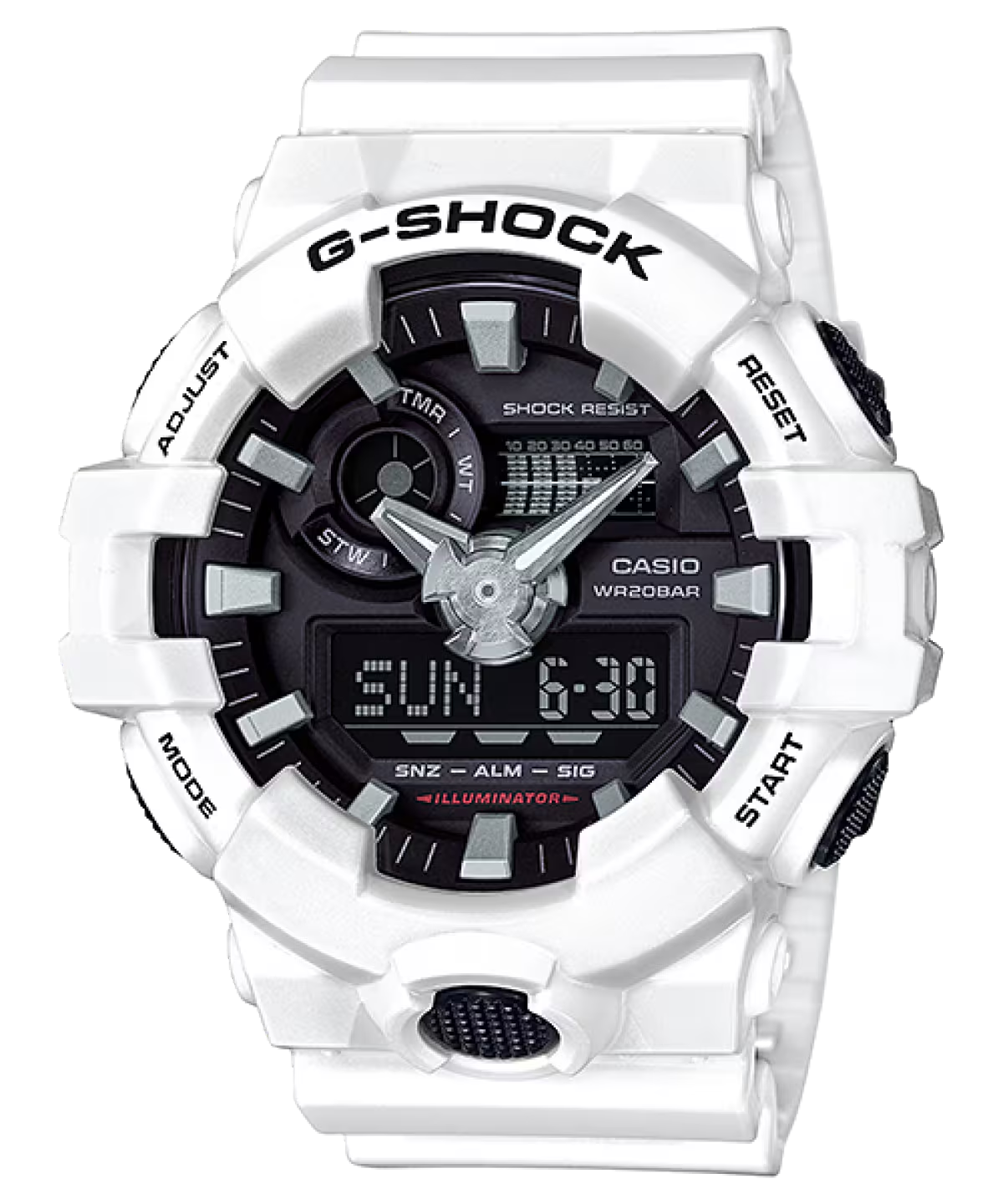 RELOJ CASIO G-SHOCK original GA-700 para hombre con pulso en resina