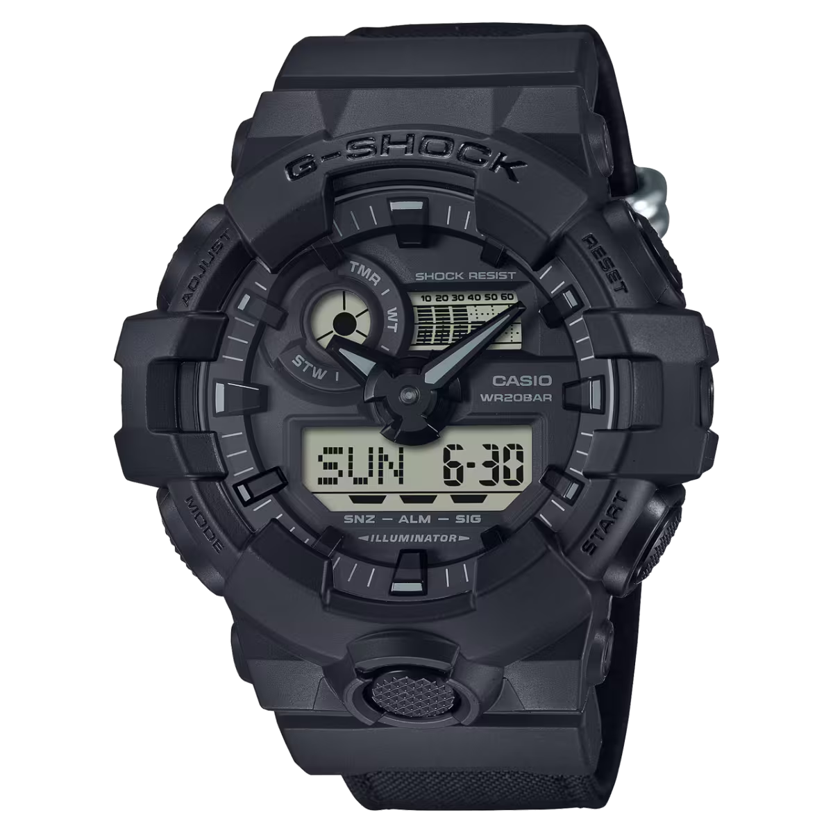 RELOJ CASIO G-SHOCK original GA-700 para hombre con pulso en resina
