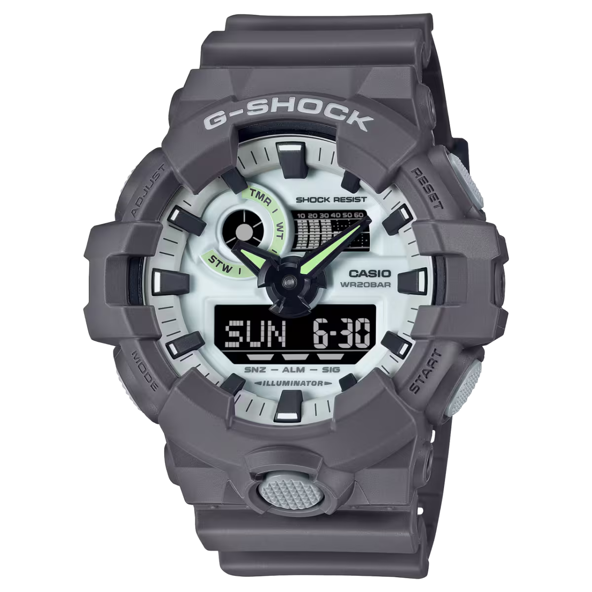 RELOJ CASIO G-SHOCK original GA-700 para hombre con pulso en resina