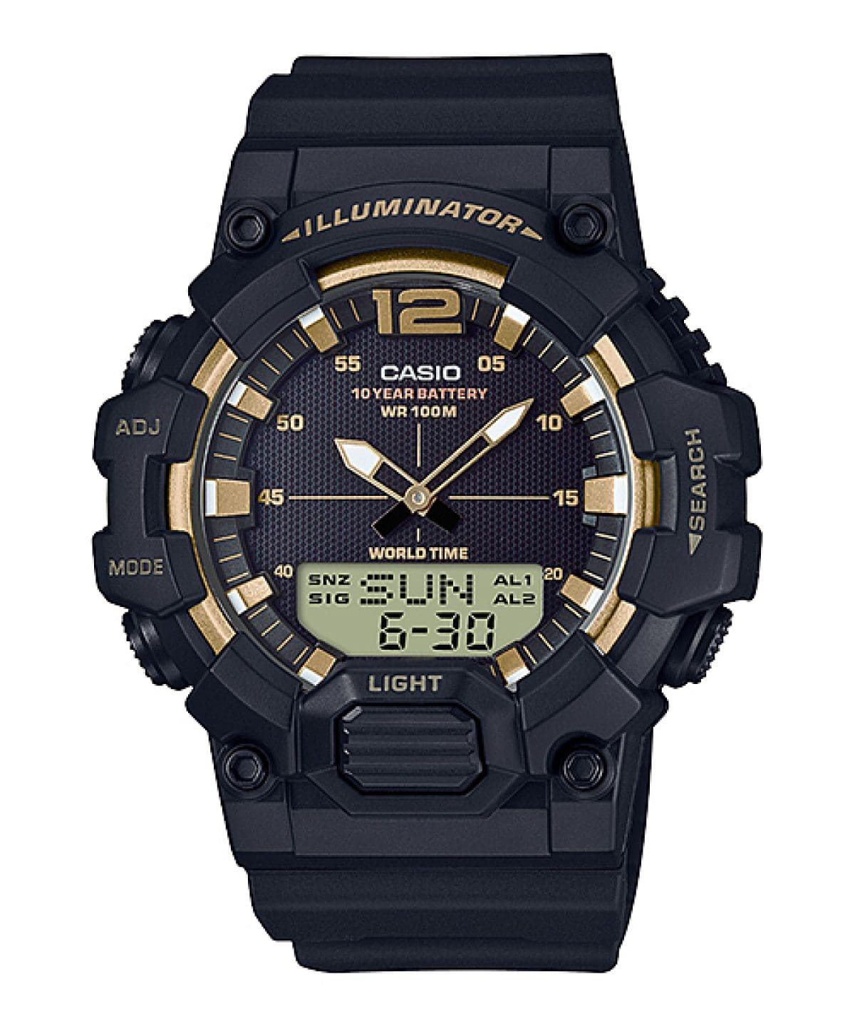 Reloj CASIO DEPORTIVO HDC-700 hombre con pulso en resina