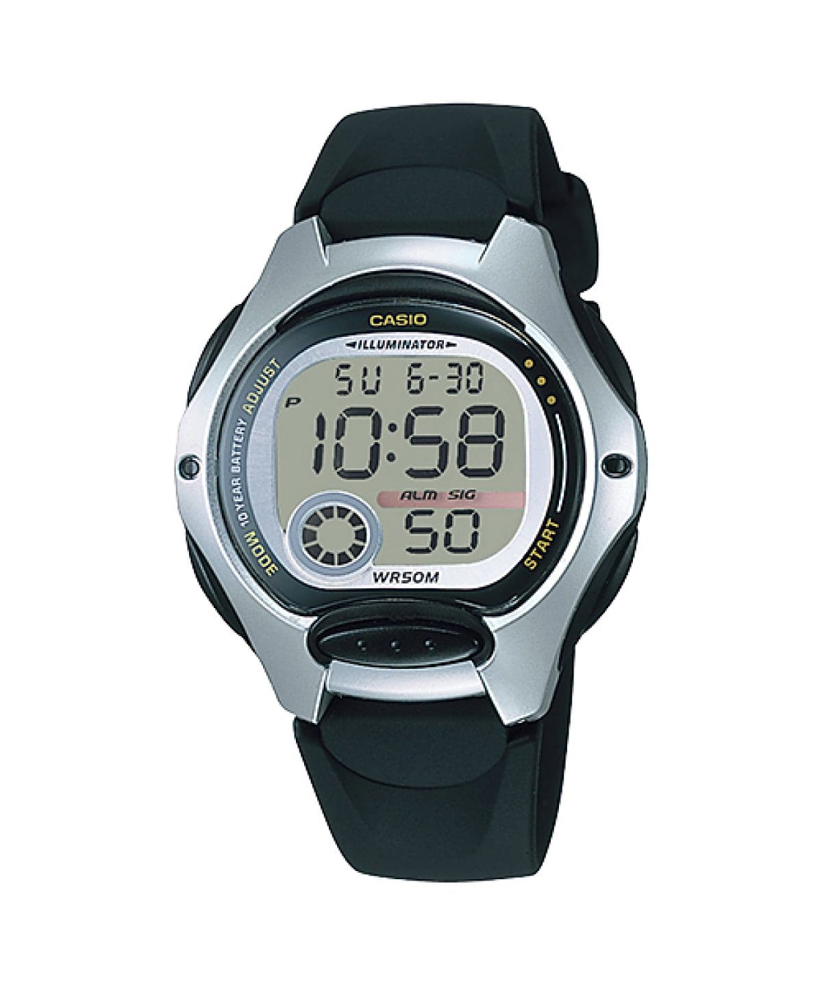 Reloj CASIO DEPORTIVO LW-200 para niños con pulso en resina