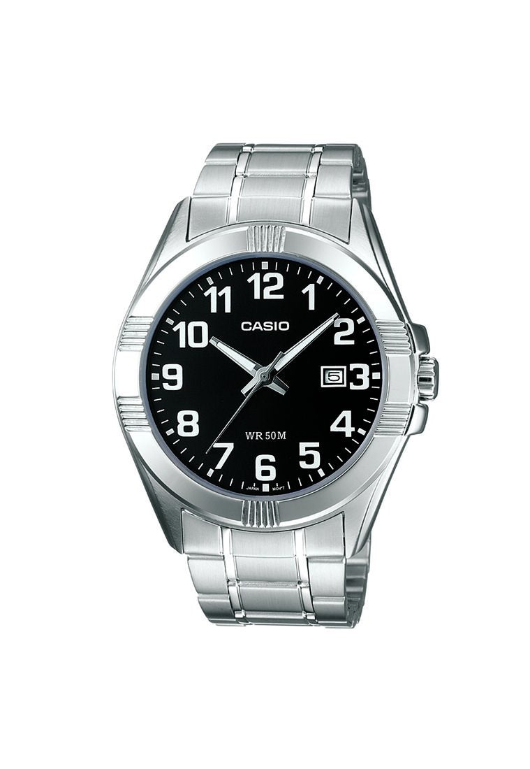 Reloj CASIO SENCILLO MTP-1308 para hombre con pulso en acero inoxidable