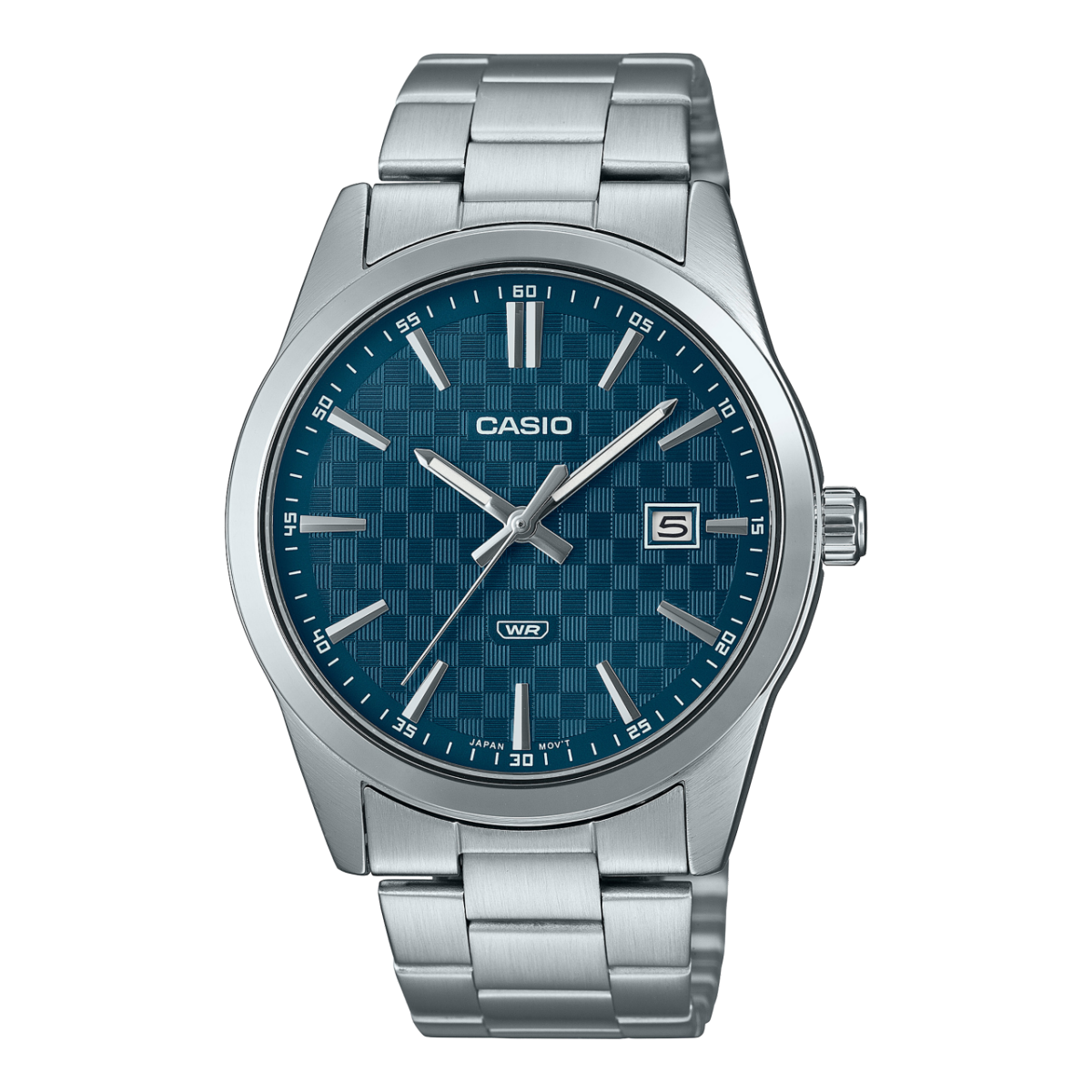 Reloj CASIO Análogo MTP-VD03 para hombre con pulso en acero inoxidable