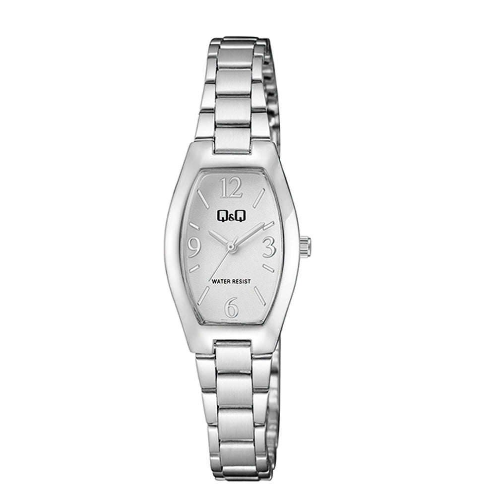 Reloj Q&Q original Q06A metálico para mujer