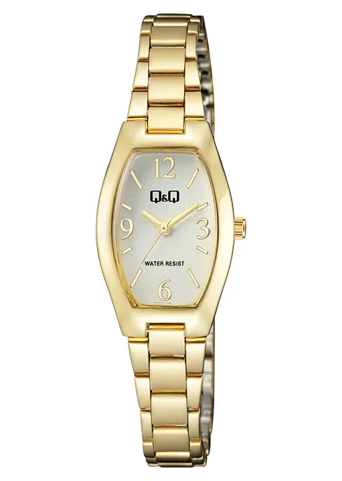 Reloj Q&Q original Q06A metálico para mujer
