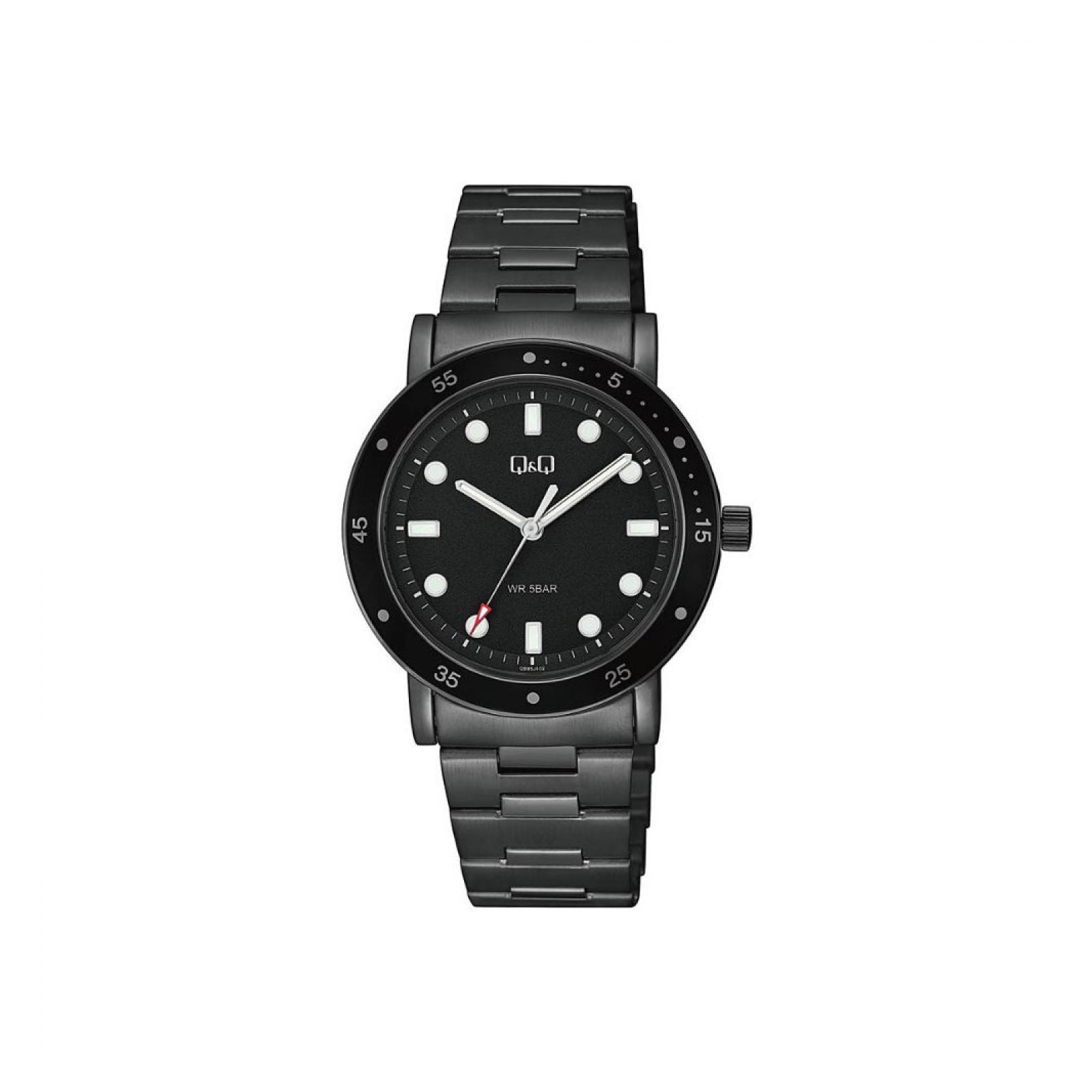 Reloj Q&Q original QB85J metálico para mujer