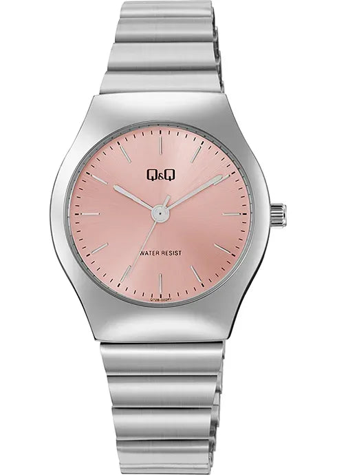 Reloj Q&Q Q72B original para mujer con diseño elegante en acero inoxidable