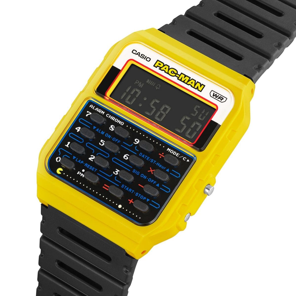 Reloj CASIO CA-53WPC-1B EDICIÓN ESPECIAL PAC-MAN UNISEX