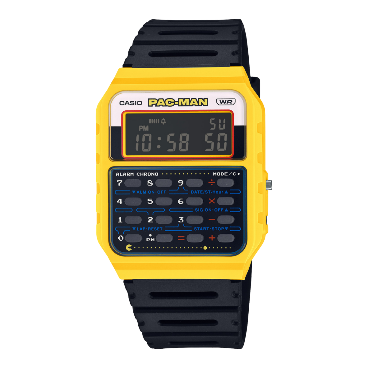 Reloj CASIO CA-53WPC-1B EDICIÓN ESPECIAL PAC-MAN UNISEX