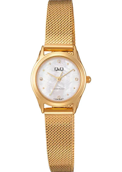 Reloj Q&Q C50A para mujer, diseño pequeño original japonés