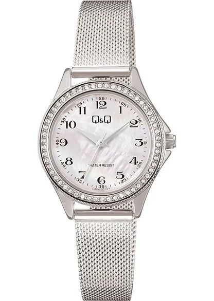 Reloj Q&Q C80A para mujer - brillo japonés original