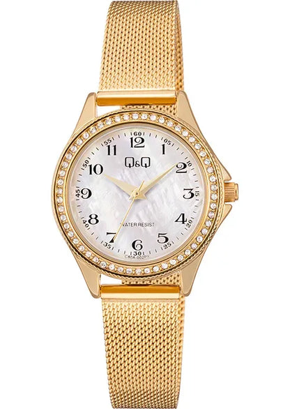 Reloj Q&Q C80A para mujer - brillo japonés original