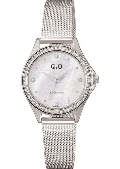 Reloj Q&Q C80A para mujer - brillo japonés original