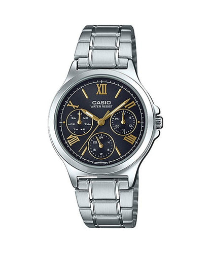 Reloj CASIO SENCILLO LTP-V300 para mujer con pulso en acero inoxidable