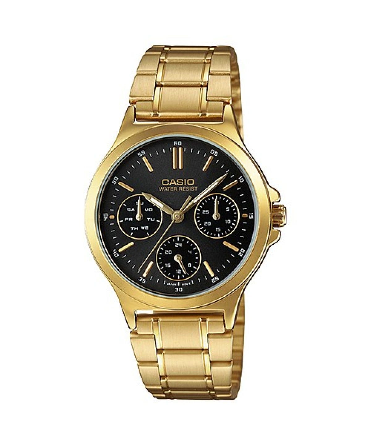 Reloj CASIO SENCILLO LTP-V300 para mujer con pulso en acero inoxidable