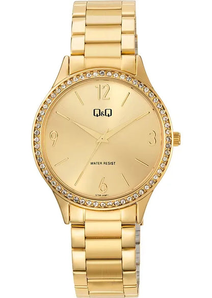Reloj Q&Q Q75B original para mujer diseño con piedras y toque fashion