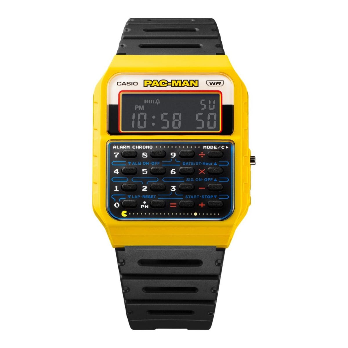 Reloj CASIO CA-53WPC-1B EDICIÓN ESPECIAL PAC-MAN UNISEX